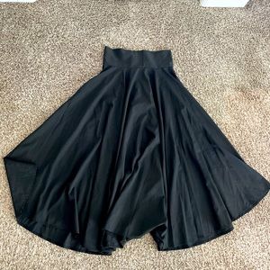 Long flowy skirt